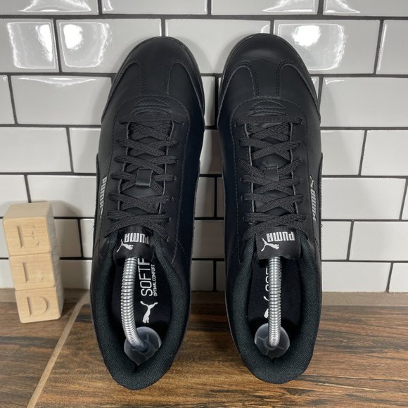 Puma Turino FSL Mens Sz 10.5 Shoes Black Low Top Athletic Trainers Sneakers main image 7